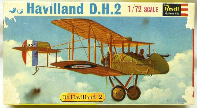 Revell 1/72 De Havilland DH-2 - Great Britain Issue, H643 plastic model kit